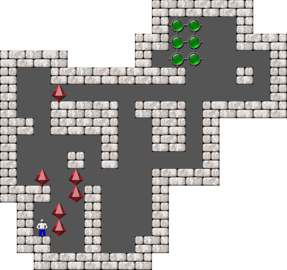 Sokoban Kevin B. Reilly Arranged level 151